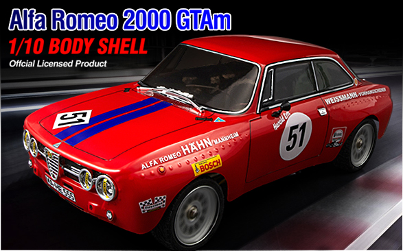 Killerbody Alfa Romeo 2000 Gtam Rc Cars Rc Parts And Rc