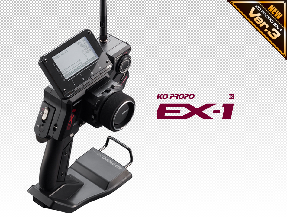 KO PROPO EX-1-KIY Radio - RC Cars, RC parts and RC accessories