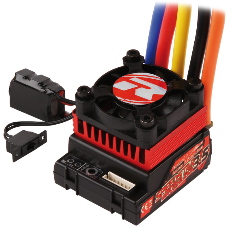 SPEEDSTAR BRUSHLESS 3.5 sensored e brushed