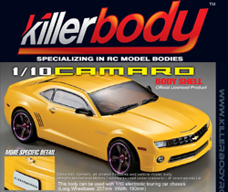 clara carrocería Killerbody Camaro 2011 190mm kit All-in #kb48023 
