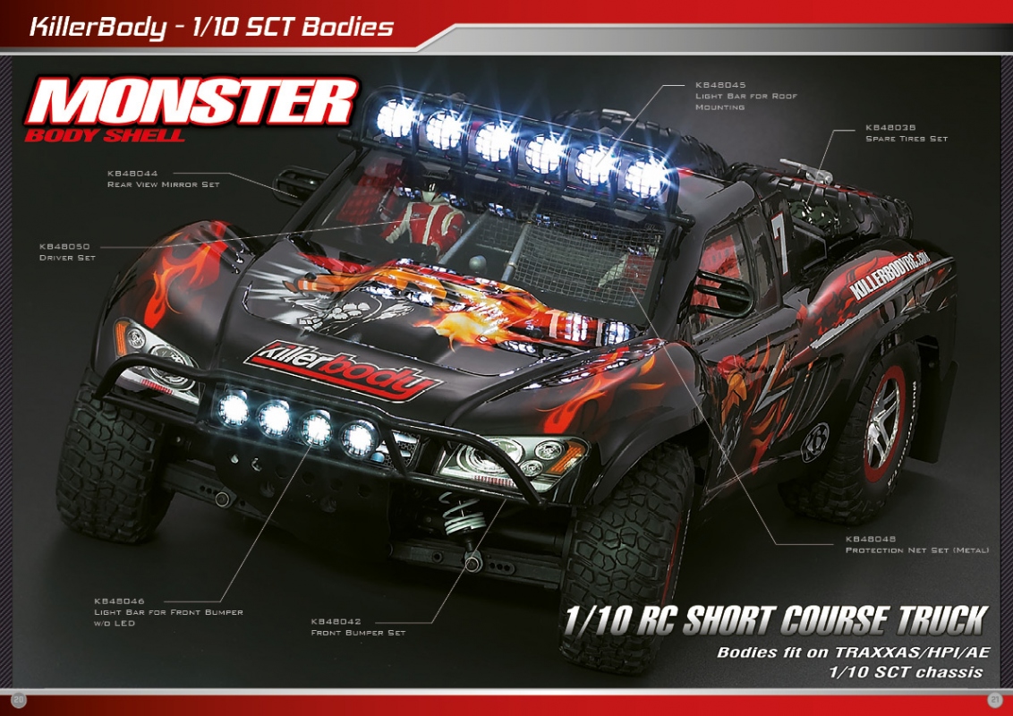 Rc hot sale sct bodies