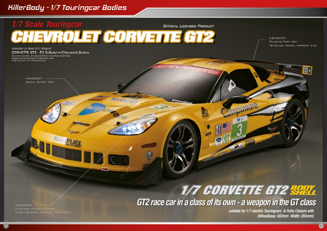 Killerbody corvette gt2 new arrivals