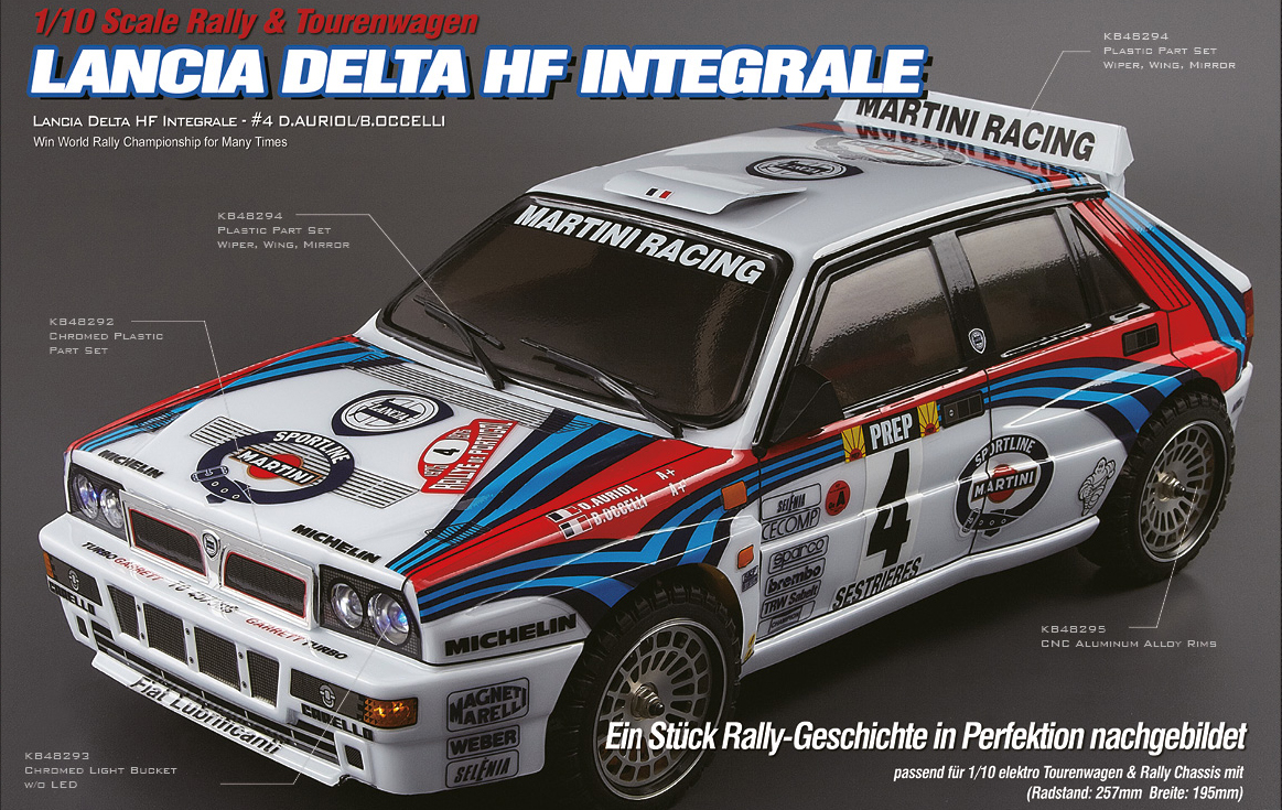 Lancia Delta Integrale HF Motorsport Racing Race Car Bike Decals Stickers 100mm 