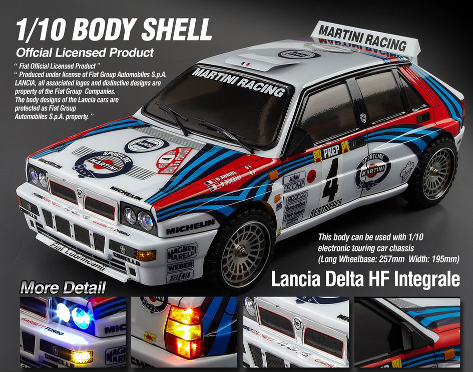 Killerbody Lancia Delta Hf Integrale Rc Cars Rc Parts