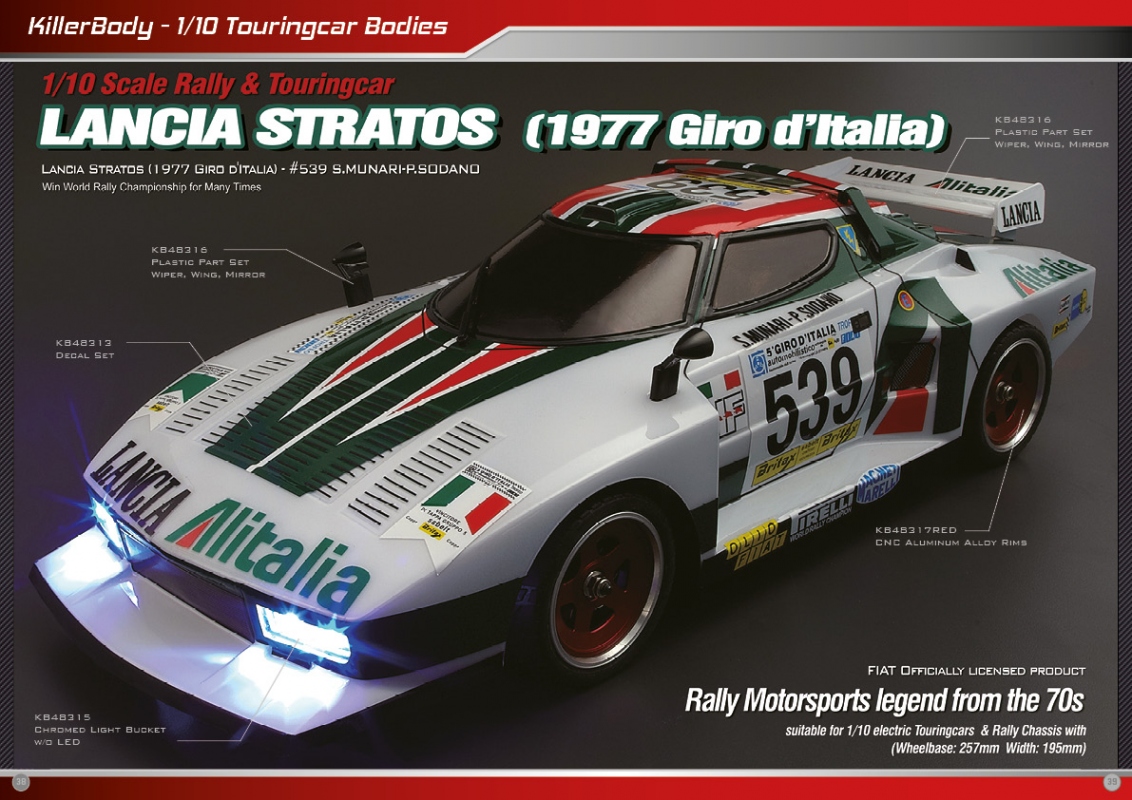 Killerbody Alfa Romeo Giulietta (2010) - RC Cars, RC parts and RC  accessories