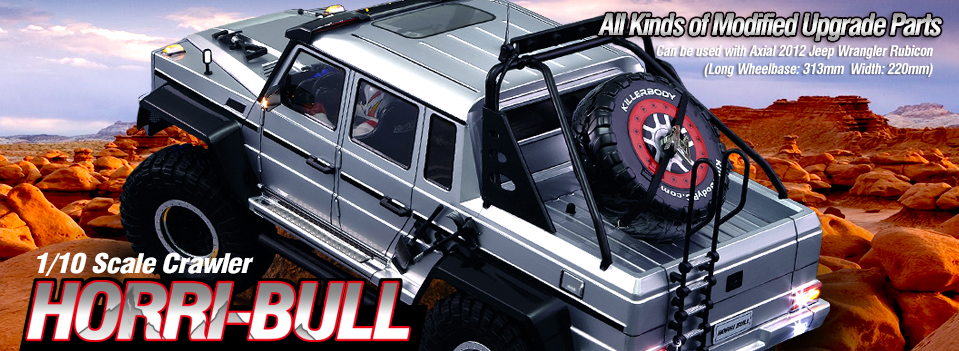 horri bull rc body