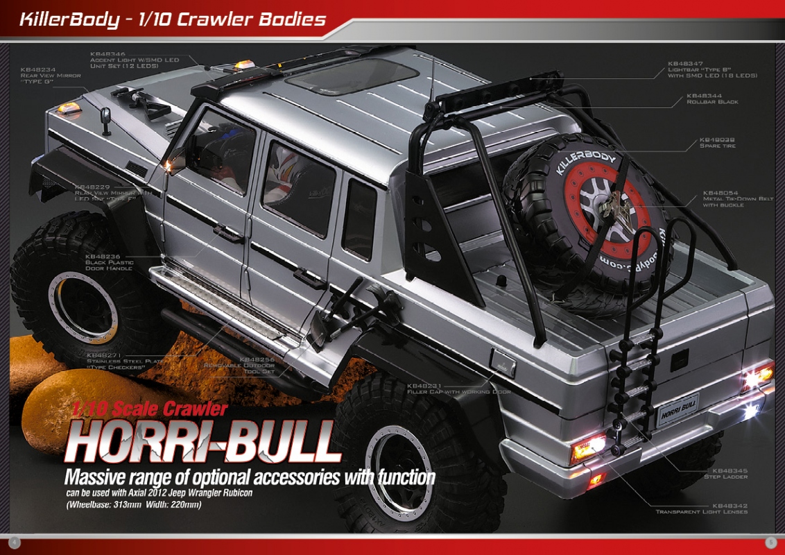 rc scale crawler parts