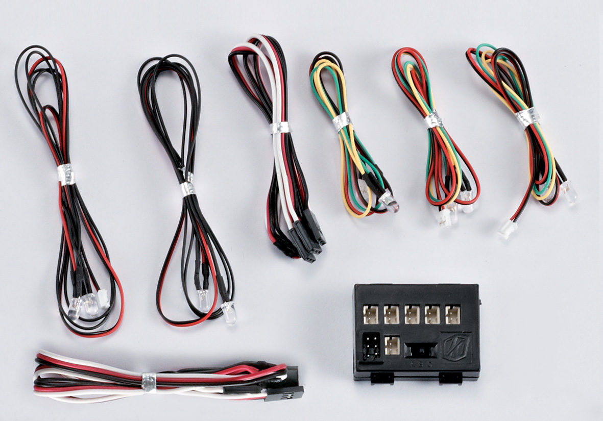Killerbody LED Licht Set mit 10 LED´s inkl Controller-Box für RC-Cars TOP