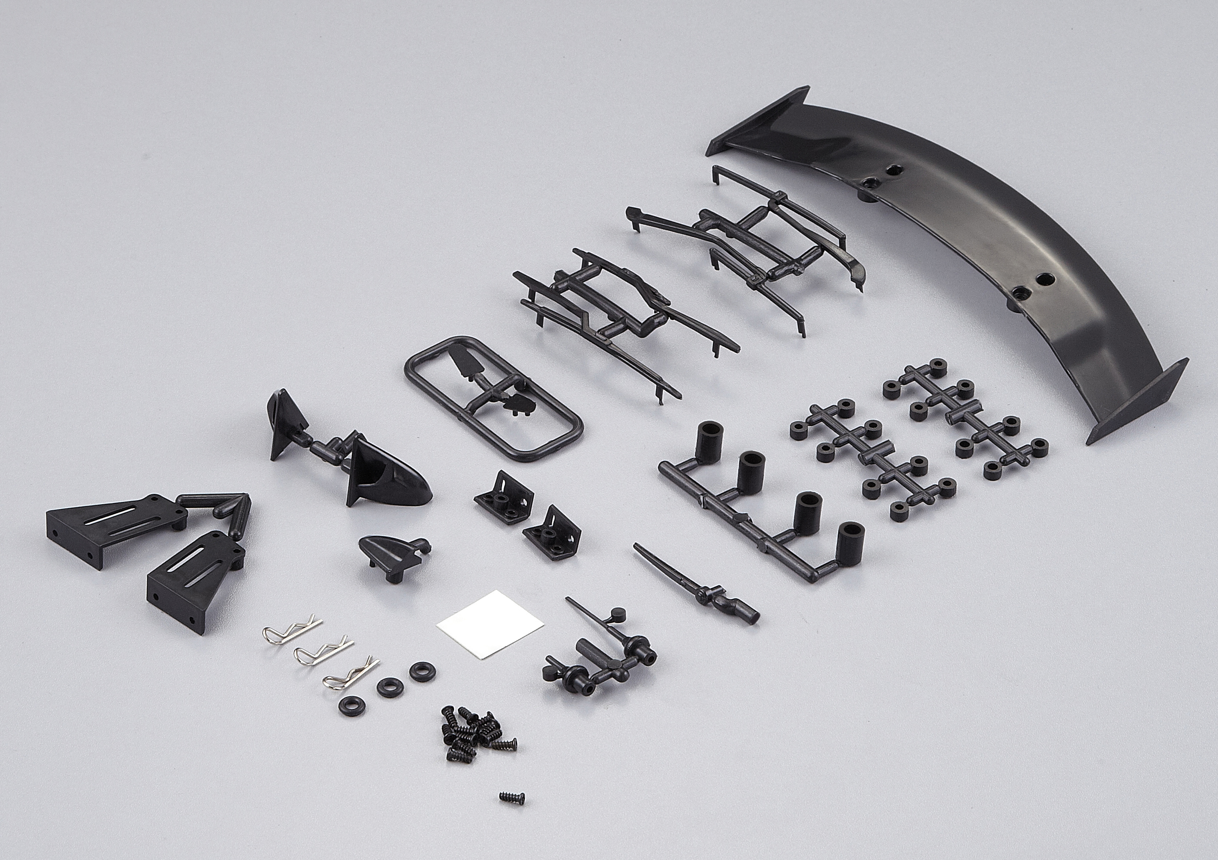 1//10 RC Car wing Accessories RC Drift Car Rear Spoiler Kit Parts