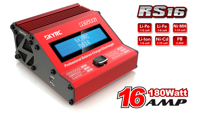 RS16 Charger/Discharger  SkyRC - Ferngesteuerte Autos