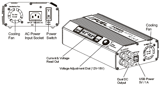 eFuel Power Supply 30A - RC Cars, RC parts and RC accessories