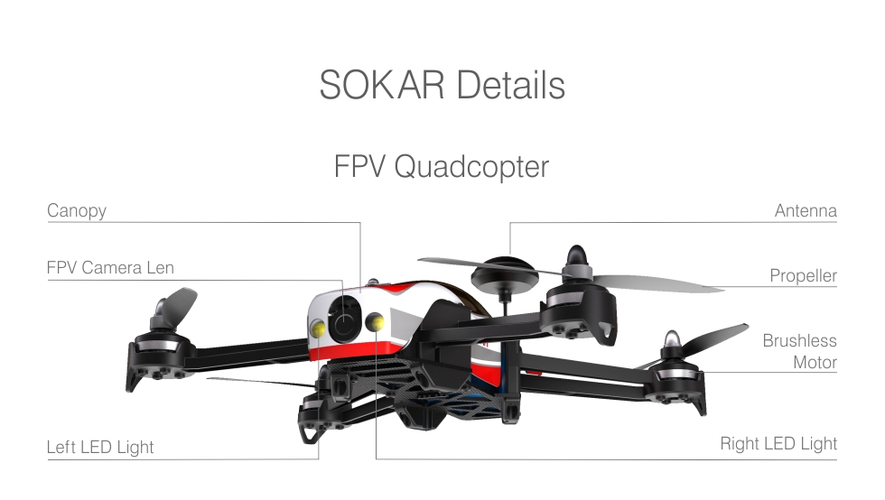 SOKAR FPV Drone - RC Cars, RC parts and RC accessories