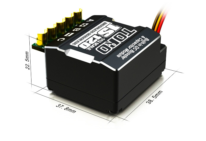 Toro 1S 120A ESC - RC Cars, RC parts and RC accessories